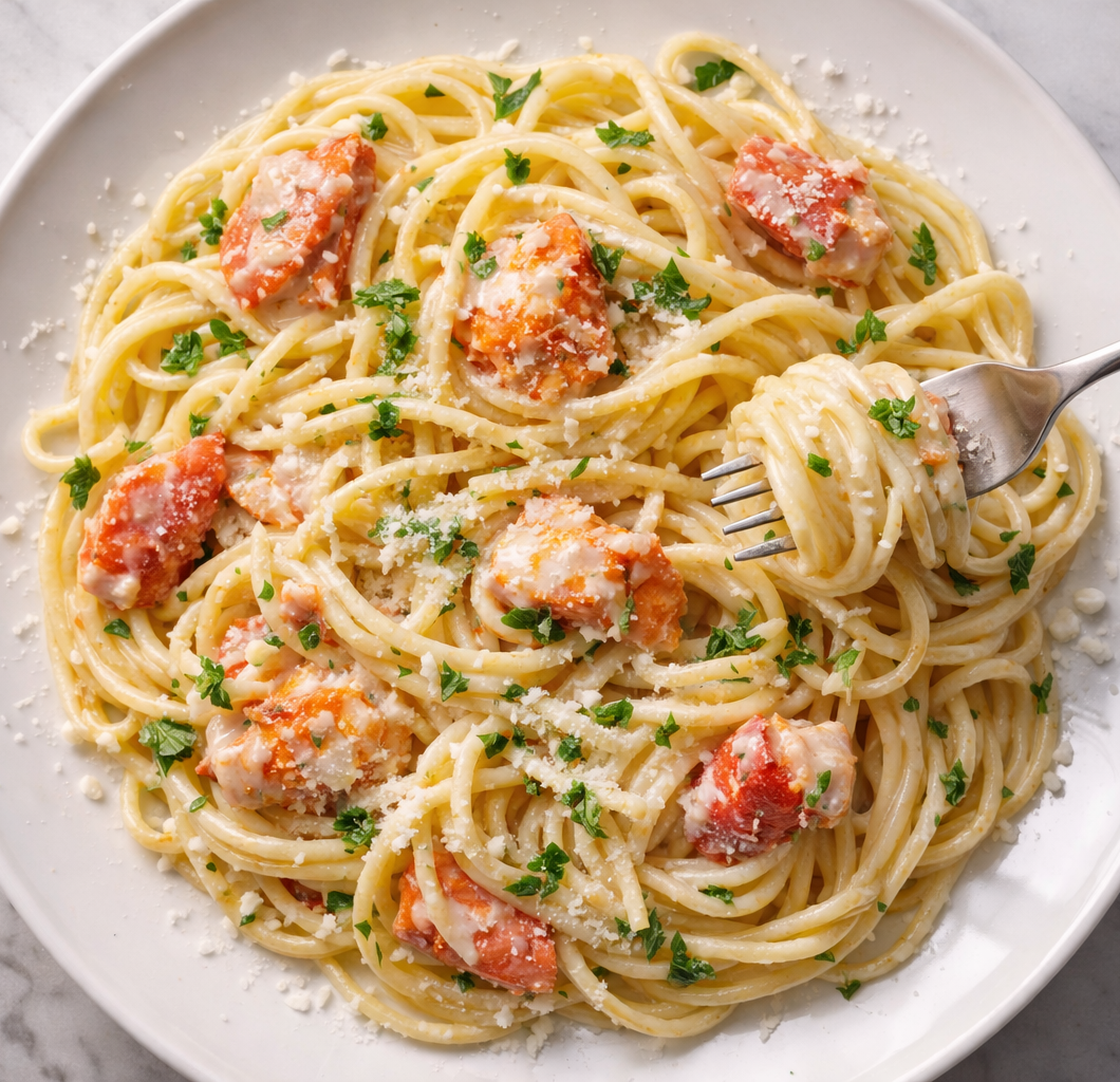 Buttered Lobster Pasta