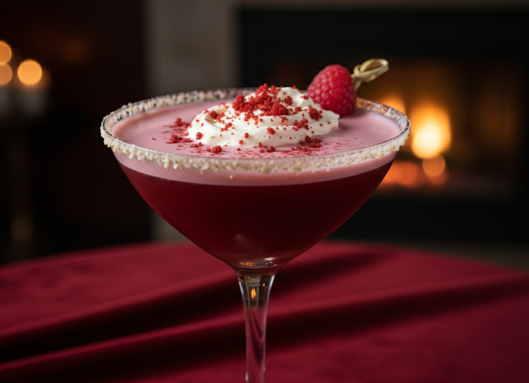 Red Velvet Martini