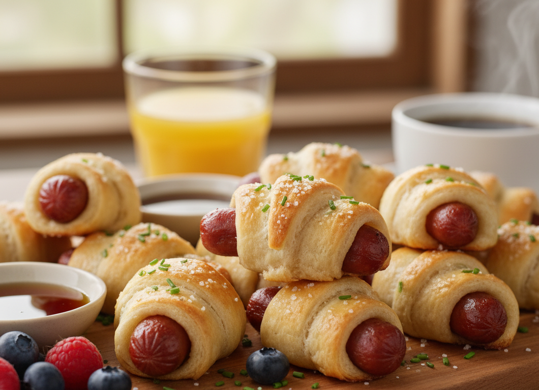 Breakfast Pigs in a Blanket