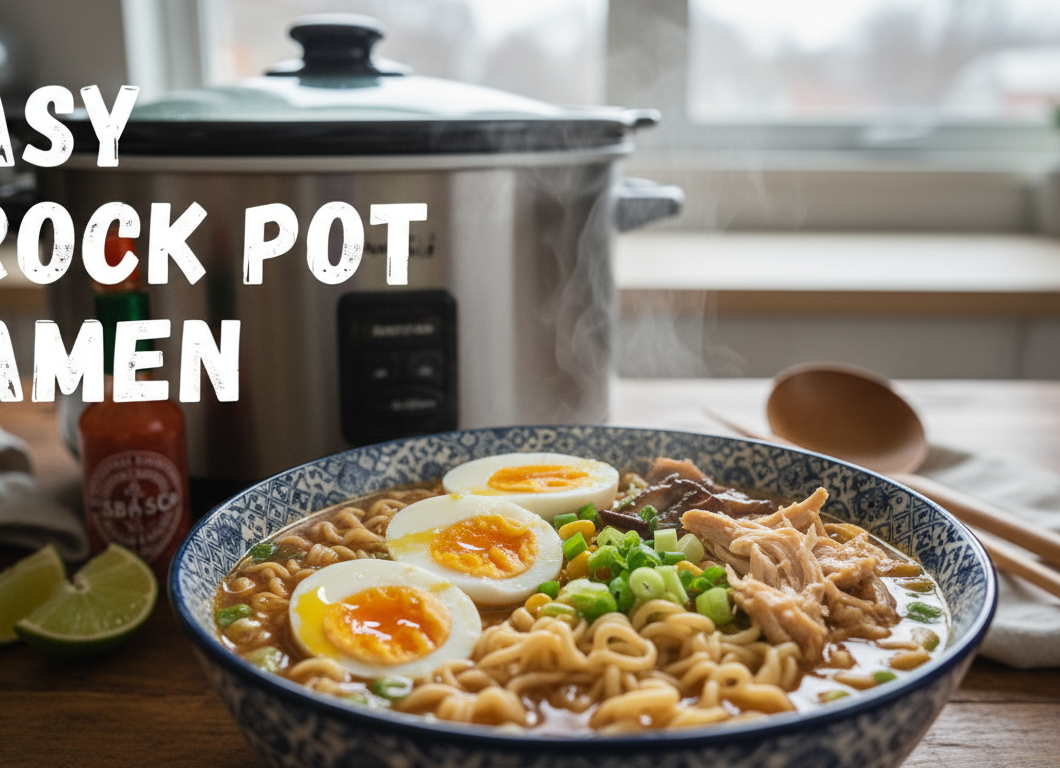 Easy Crock Pot Ramen