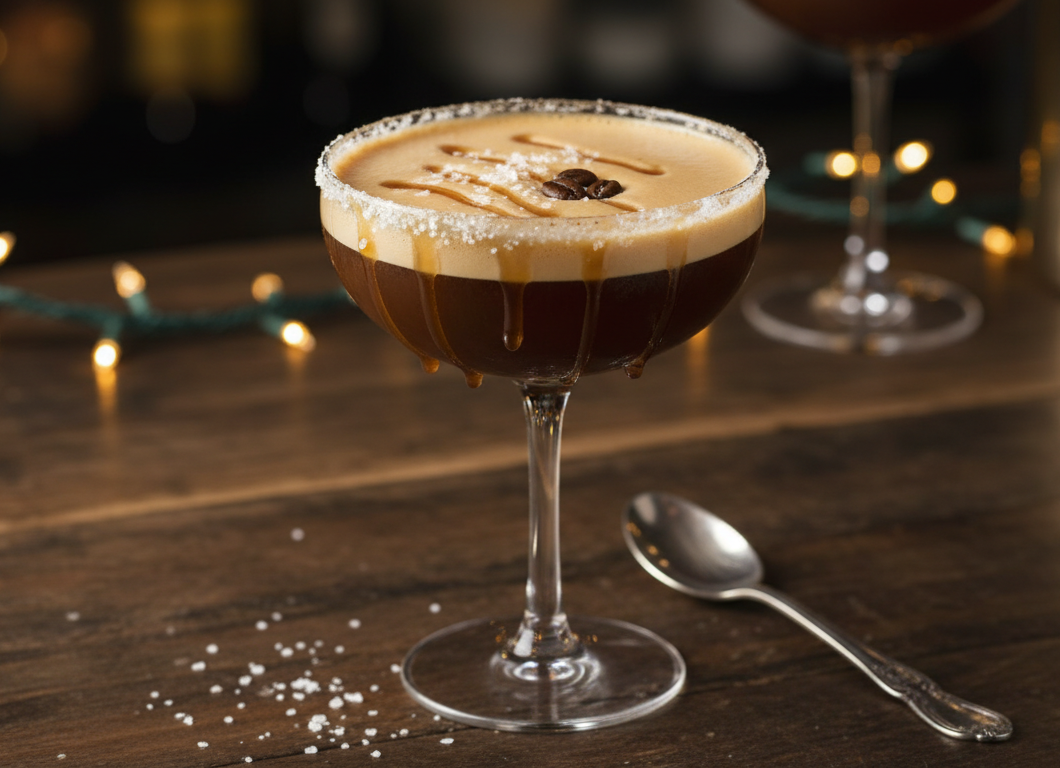 Salted Caramel Espresso Martini