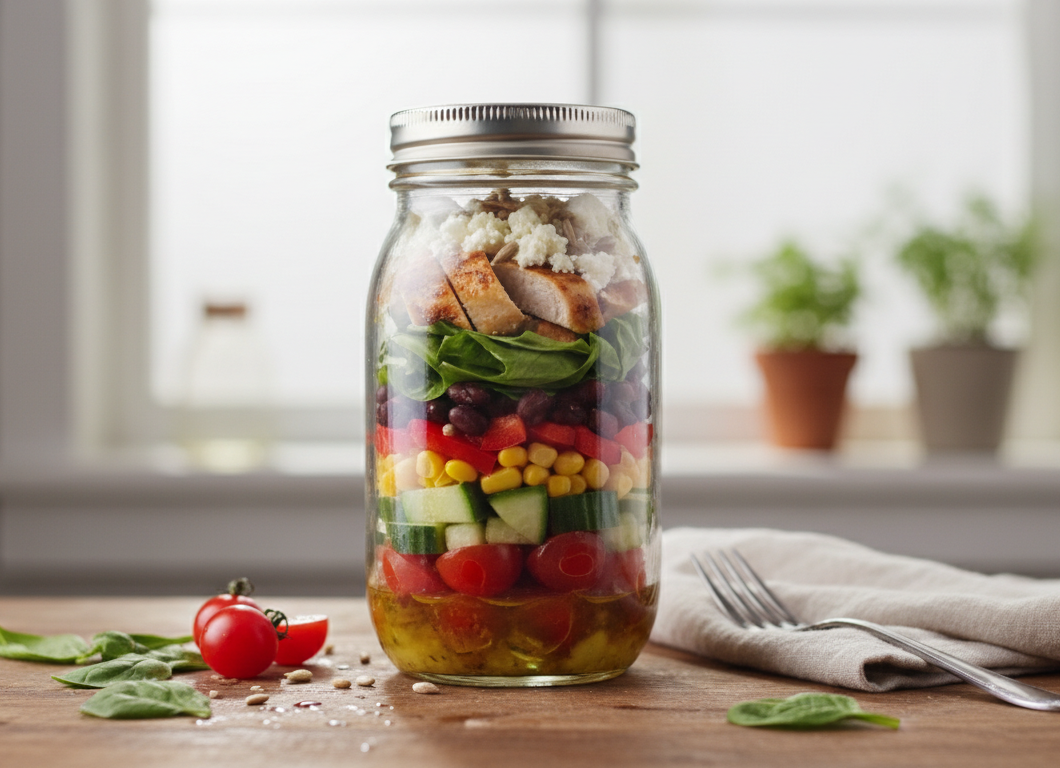 Mason Jar Salad