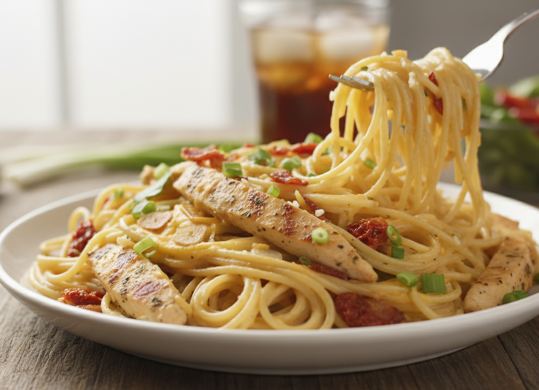Monterey Chicken Spaghetti