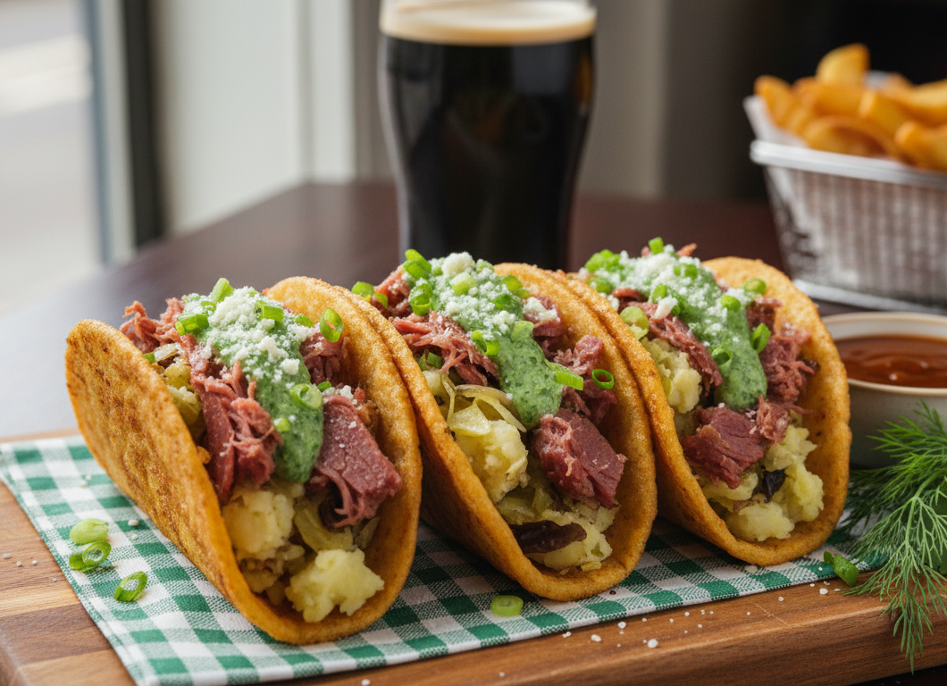 Quick Irish Tacos