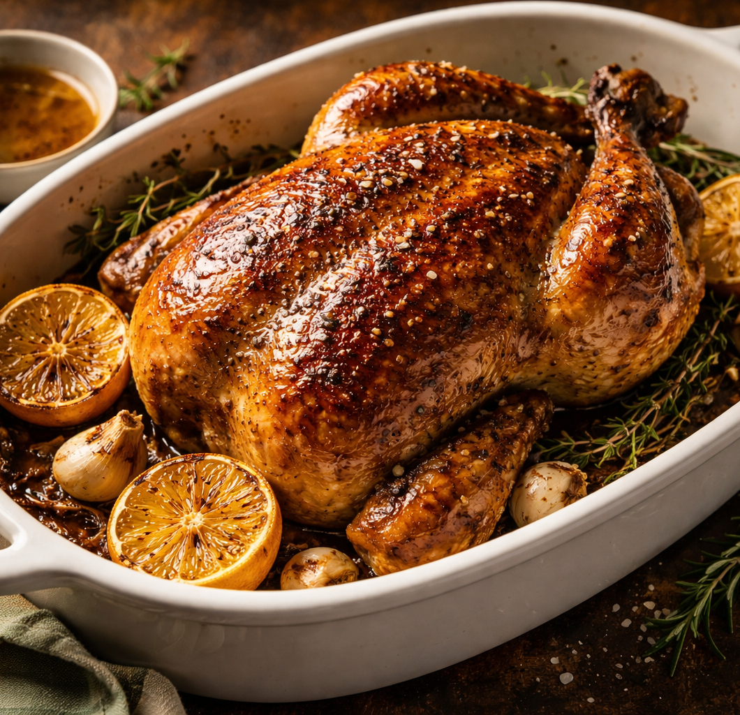 Lemon Herb Roasted Chicken