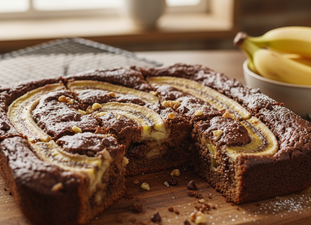 Banana Bread Brownies