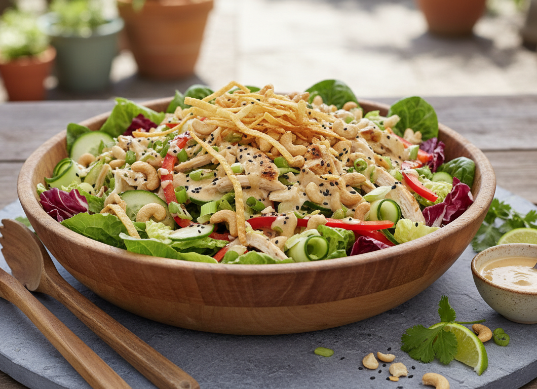Chicken Cashew Crunch Salad