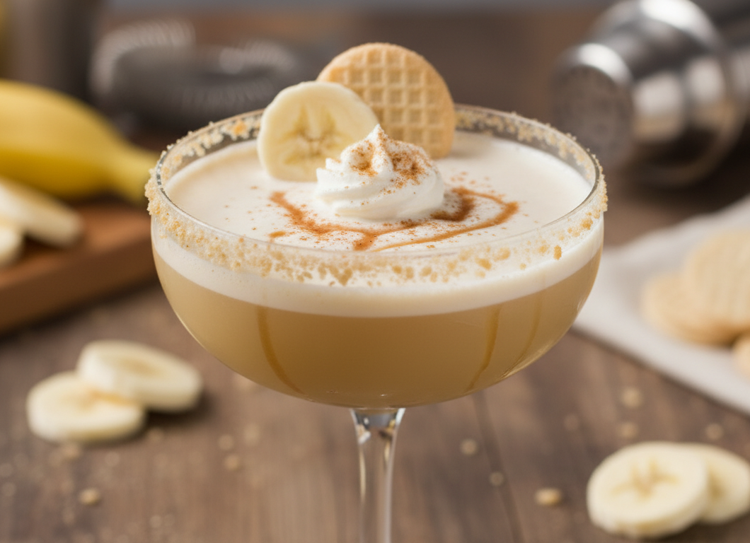 Banana Pudding Cocktail