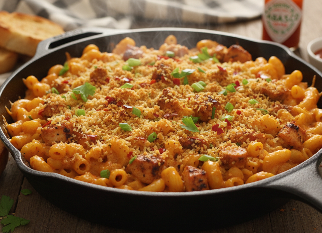 Cajun Chicken Mac & Cheese