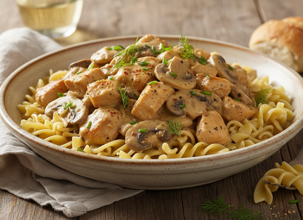 Chicken Stroganoff