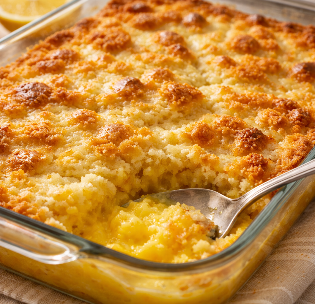 Lemon Dump Cake