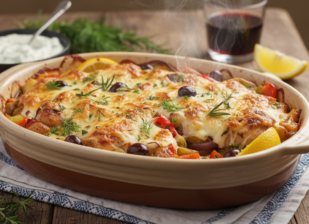 Greek Chicken Casserole