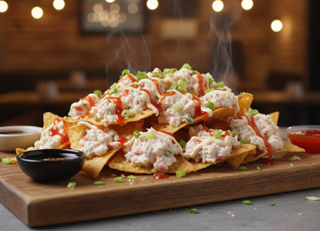 Crab Rangoon Nachos