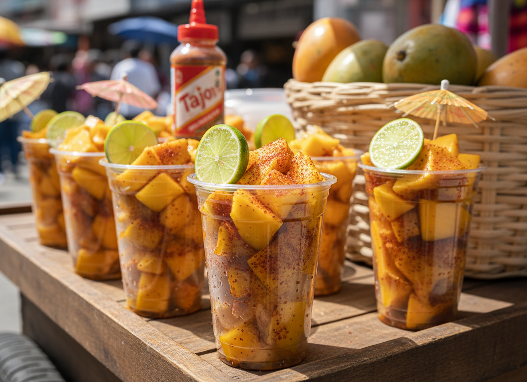 Mango Tajín Fruit Cups