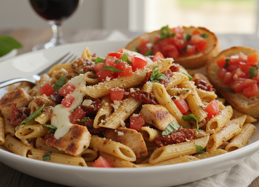 Bruschetta Chicken Pasta
