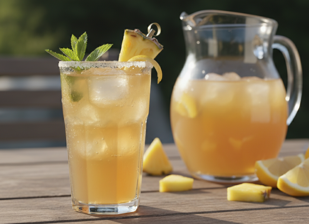 Pineapple Bourbon Lemonade