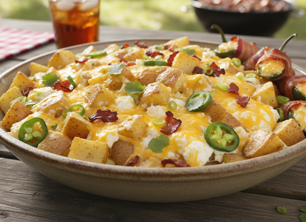 Jalapeño Popper Roasted Potato Salad
