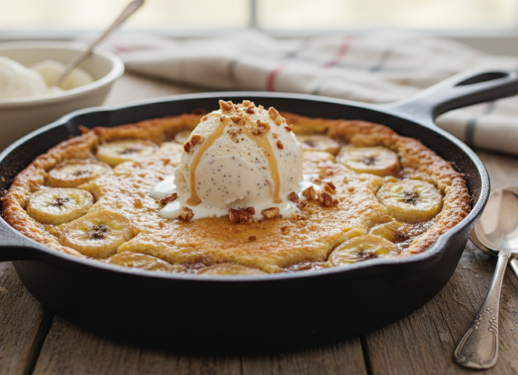Southern Banana Cobbler