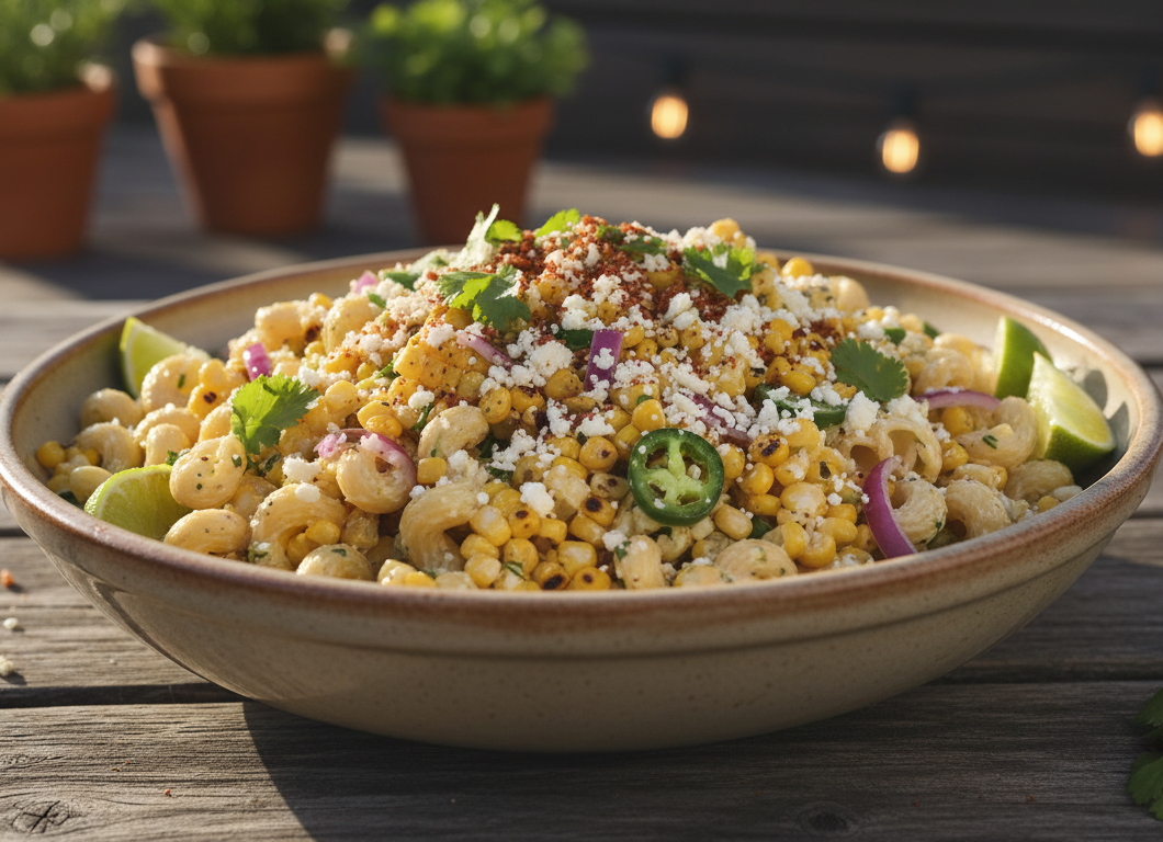 Mexican Street Corn Pasta Salad