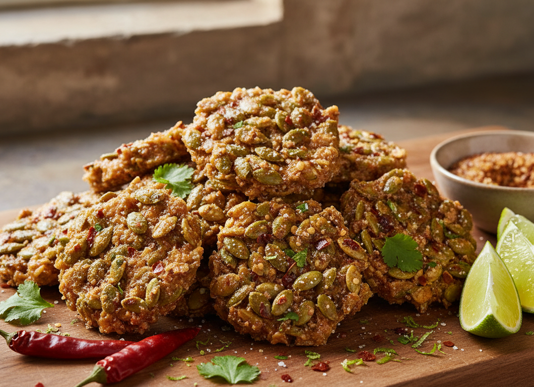 Chili Lime Pepita Clusters