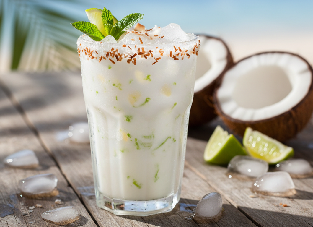 Coconut Vodka Lime Crush