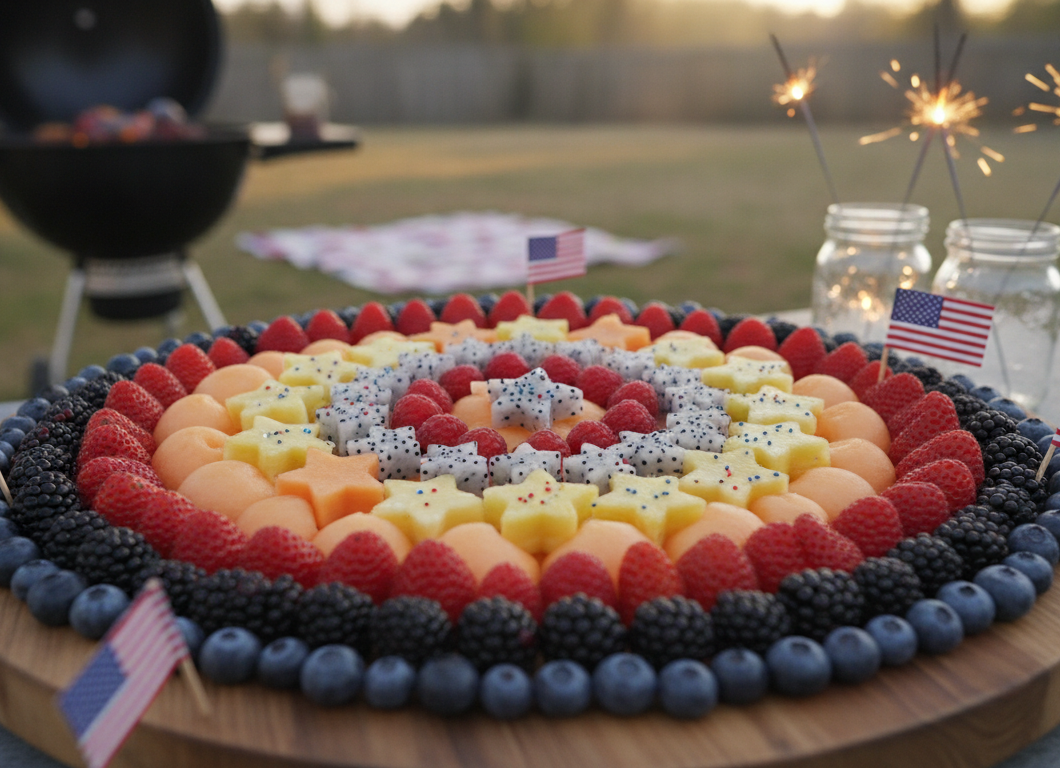 Fourth of July Fruit Platter