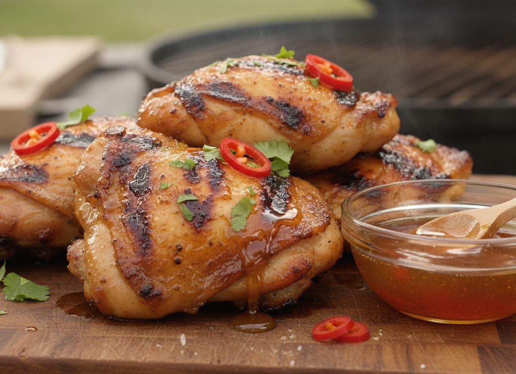 Grilled Hot Honey Chicken