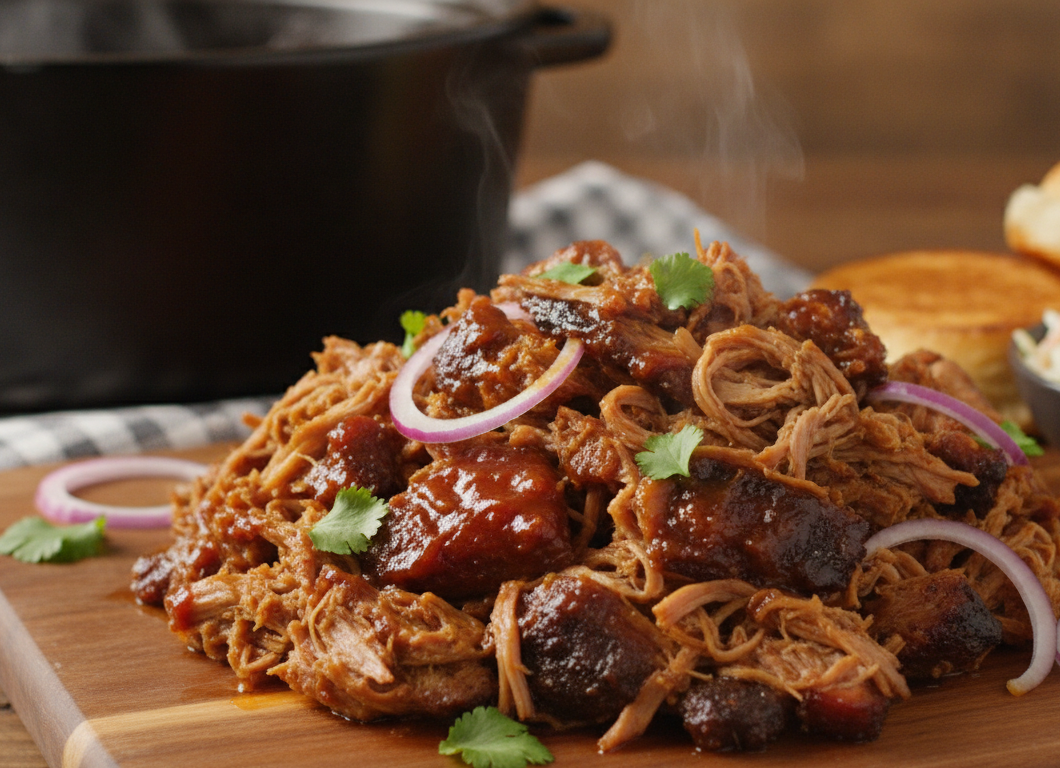 Slow Cooker BBQ Pulled Pork