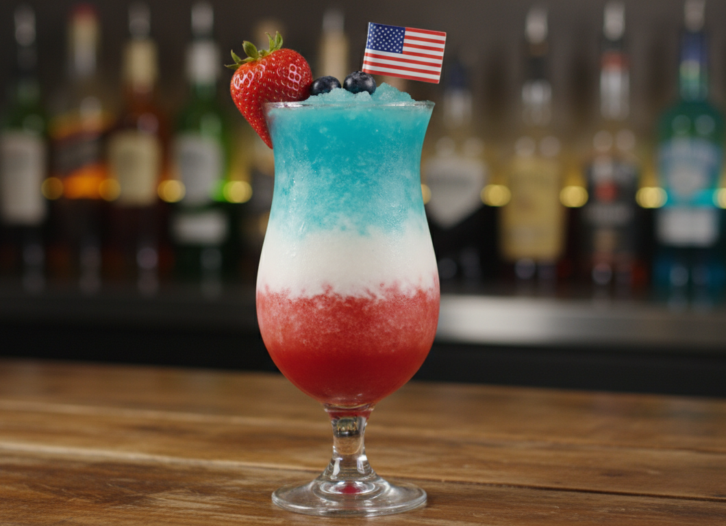 Red, White & Blue Daiquiri