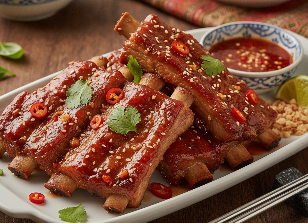 Thai Style Sweet Chili Ribs