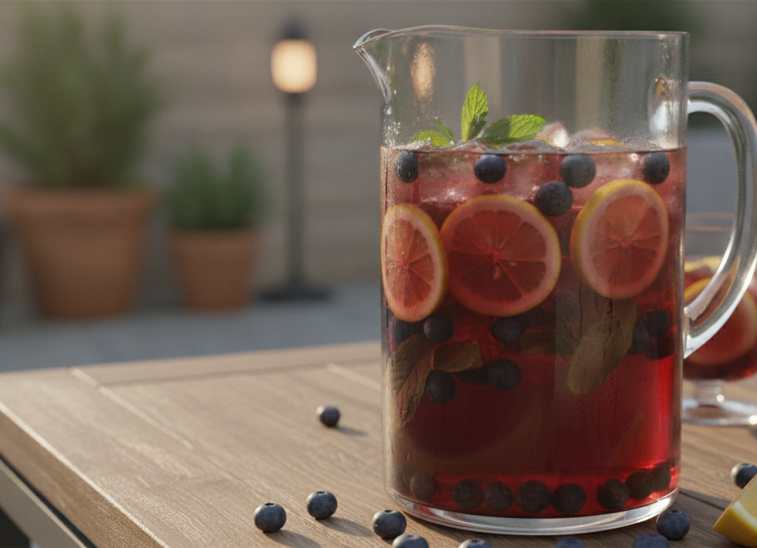 Blueberry Lemon Sangria