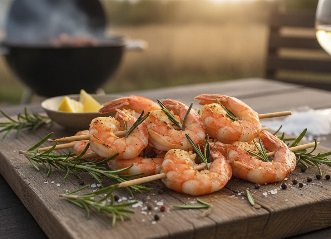 Grilled Rosemary Shrimp