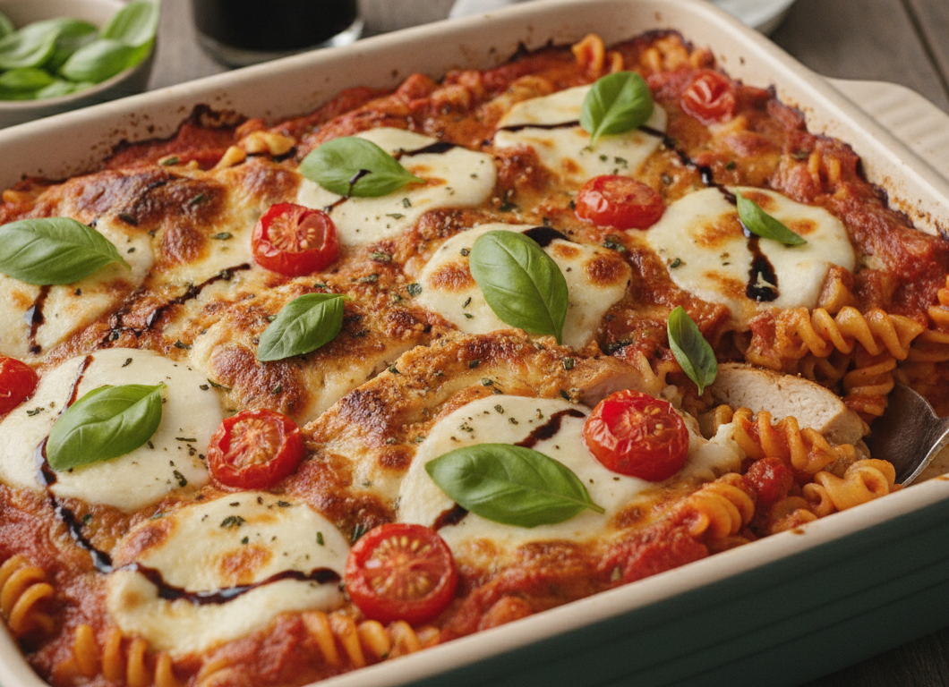 Caprese Chicken Casserole