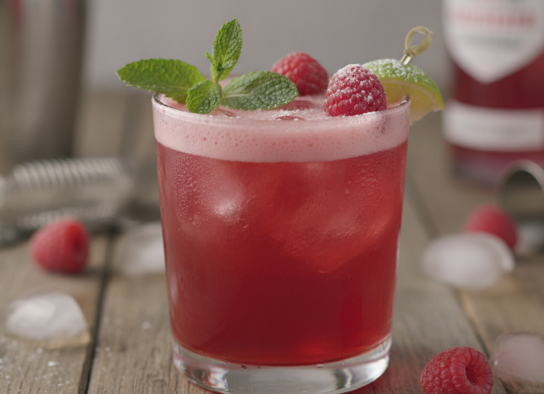 Raspberry Vodka Daiquiri