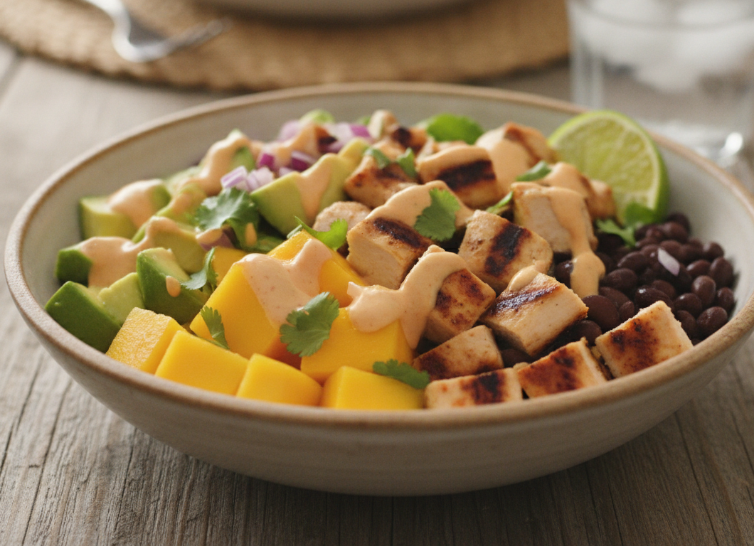 Chicken Mango Bowl