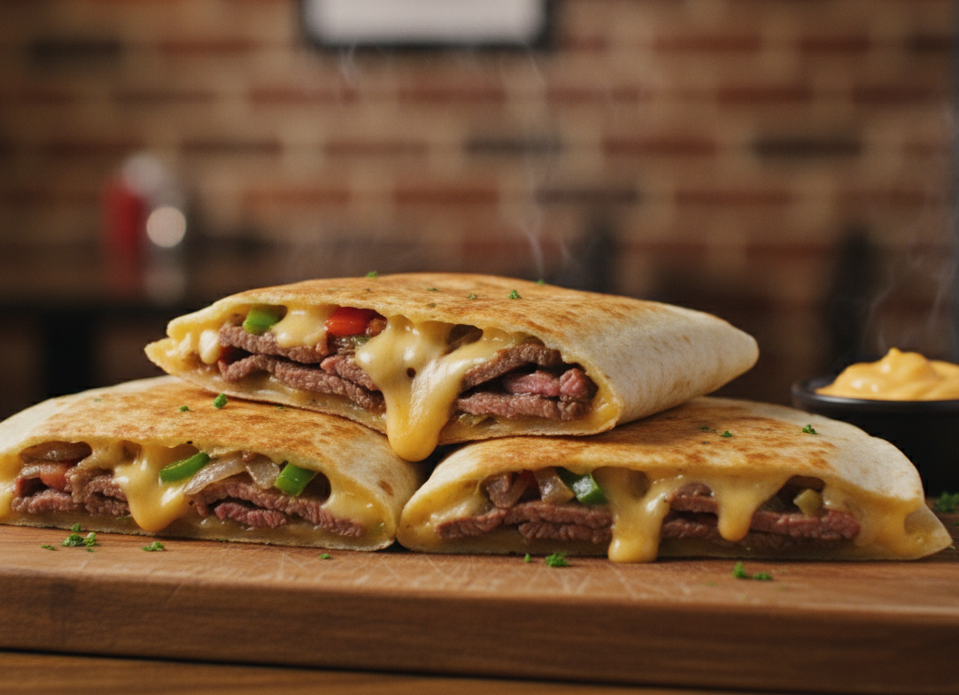 Philly Cheesesteak Quesadilla