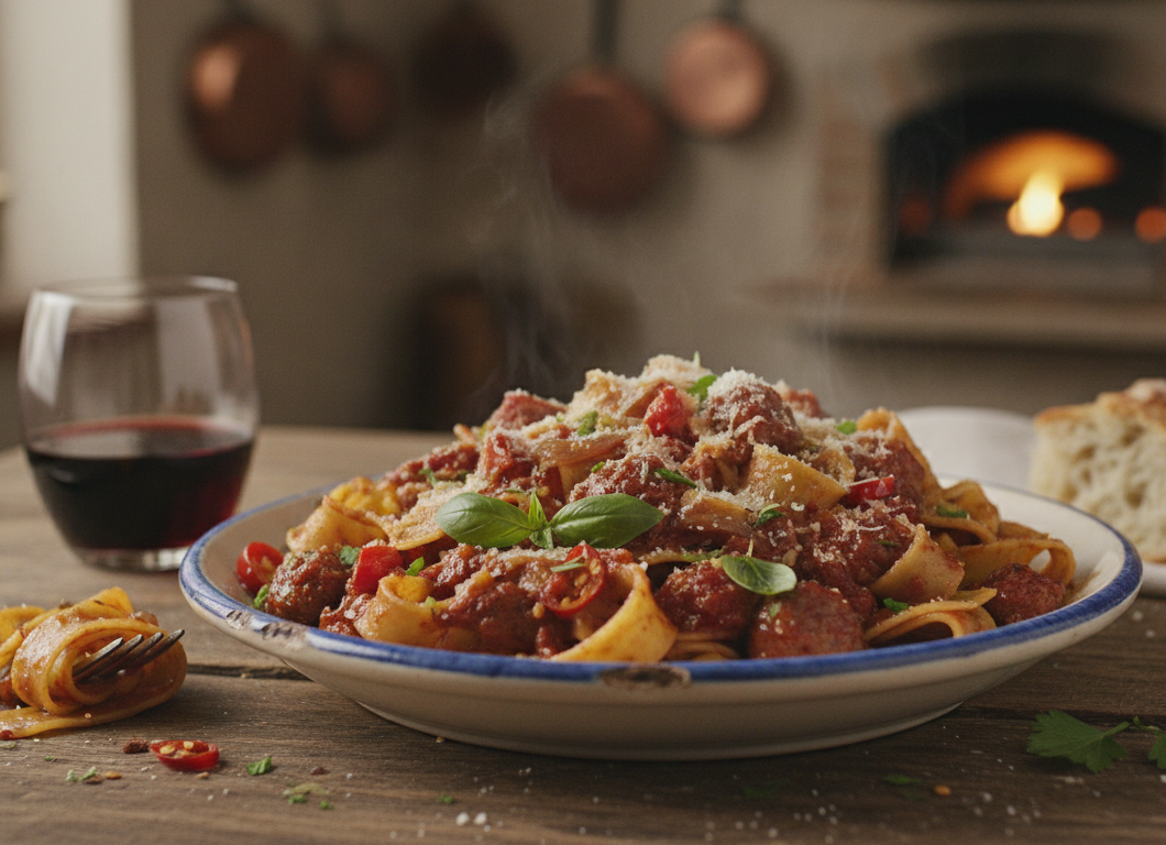 Italian Drunken Noodles