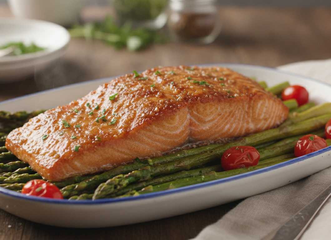 Brown Sugar Baked Salmon