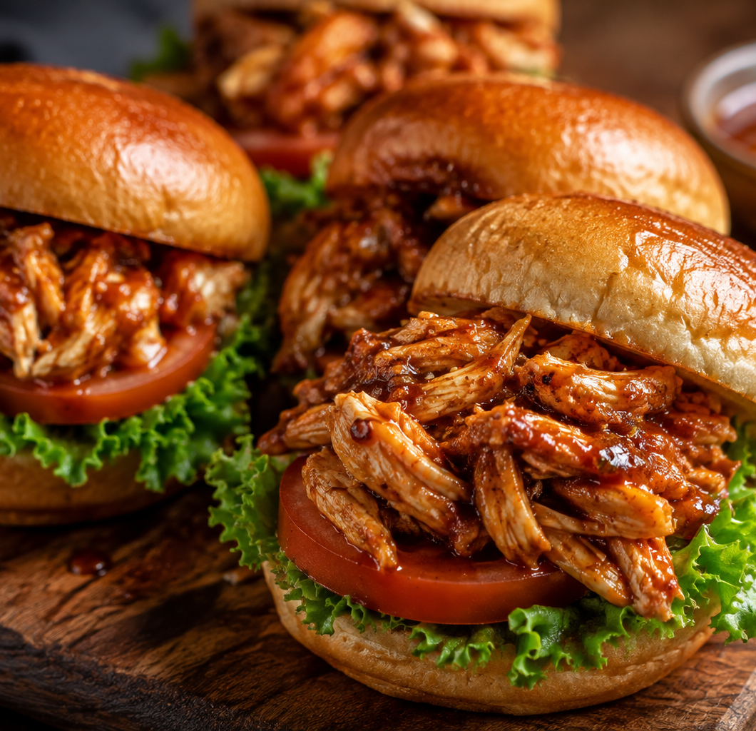 Honey Chipotle Garlic Chicken Sliders