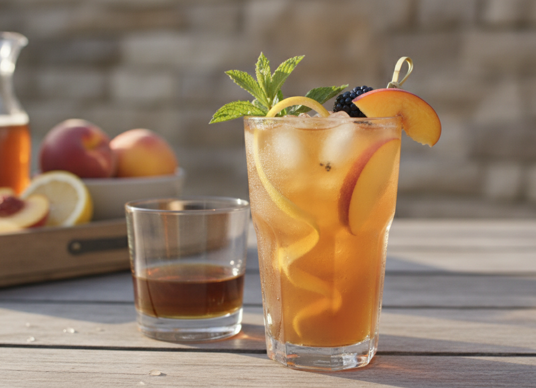Peach Bourbon Arnold Palmer