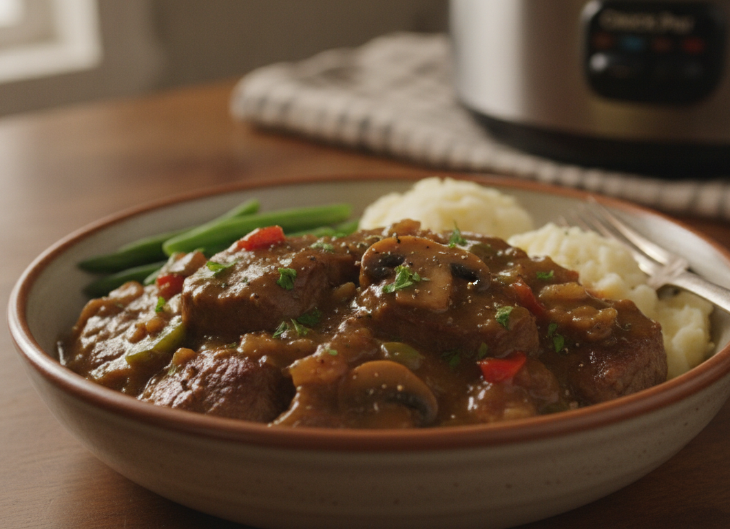 Crockpot Cube Steak