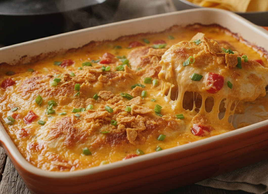 Baked Queso Chicken