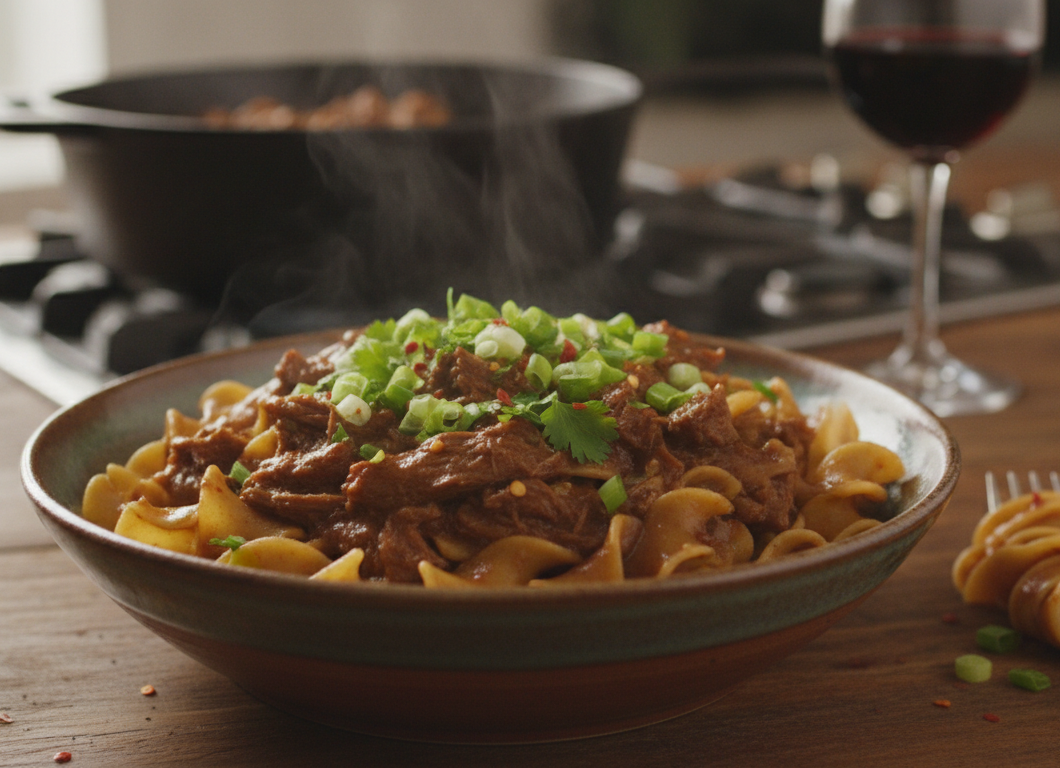 One Pot Beef & Noodles