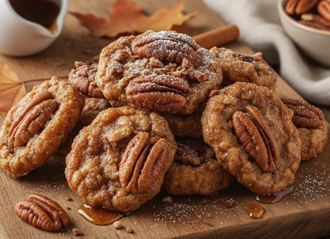 Cinnamon Maple Roasted Pecan Clusters