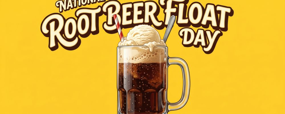 National Root Beer Float Day Celebration with Glass Mug