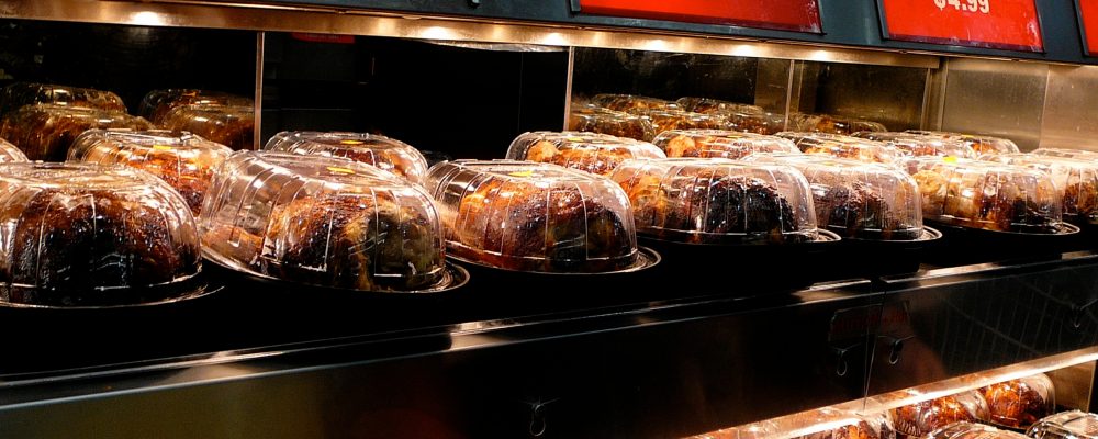 fast food rotisserie grilled chicken