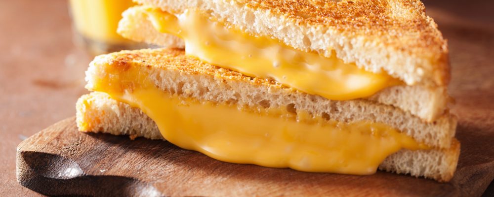 grilled cheese sandwich for breakfast