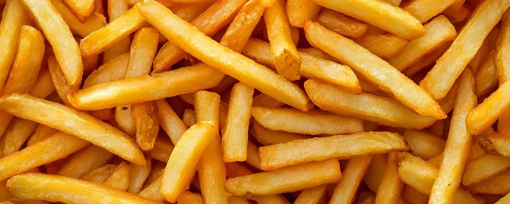 Close-up photo of french fries