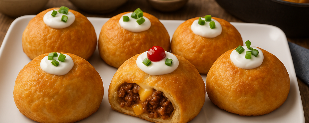 Air Fryer Taco Bombs