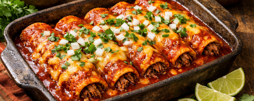 Birria Enchiladas